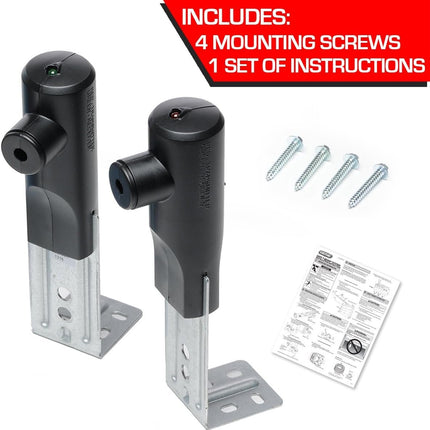 Genie (Authentic) GSTB-R (STB-BL) Safe-T-Beam Replacement Kit, Safety Beams, Includes Sender & Receiver(GSTB-R), One Size, Black
