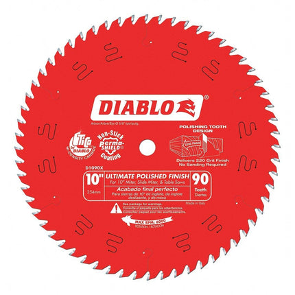 Diablo D1090X Saw Blade 10" 90T
