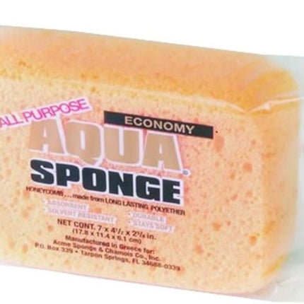 Aqua Sponge 00027 Cleaning Sponge, Yellow
