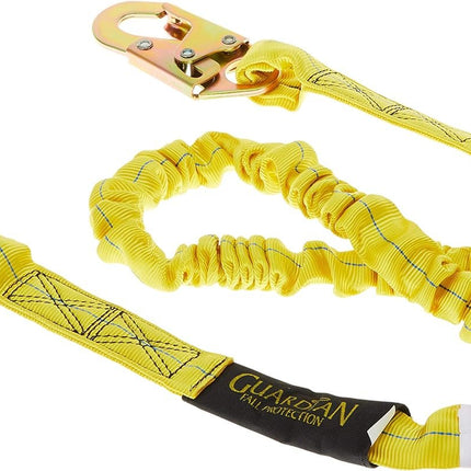 Guardian Fall Protection 11200 IS-72 6-Foot Internal Shock Lanyard with snap hooks