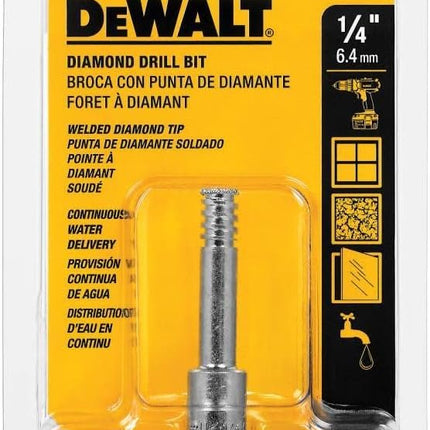 DEWALT 1/4 In. Diamond Drill Bit