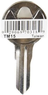 Hy-Ko Lock Key Trimark Ez# Tm15 Double Sided Upc Coded