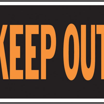 Hy-Ko Products 3010 Keep Out Sign, 10 Per Pack-2488006, 10 Pack