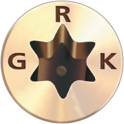 GRK 772691010735 8 01073 x 1-1/2" R4 Multi-Purpose Screws 1000 Count, Gold