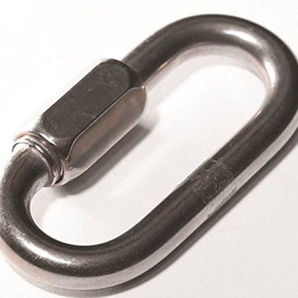 Baron 7350T-3/8 Reusable Quick Link with 3/8", 3-1/8" OAL, Zinc-Plated