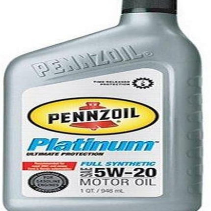 (Pennzoil Platinum Full Synthetic 5W20 Motor Oil - 1 Quart Bottle)