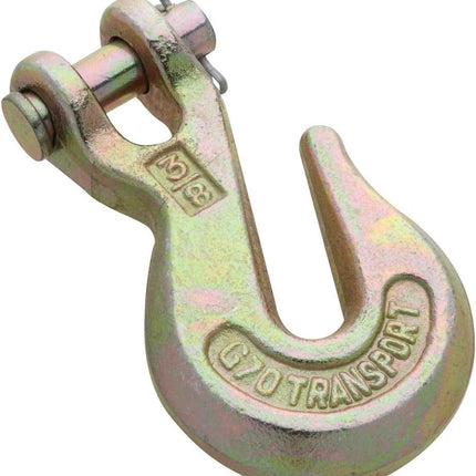 National Hardware N282-087 3253BC Clevis Grab Hook in Yellow Chromate