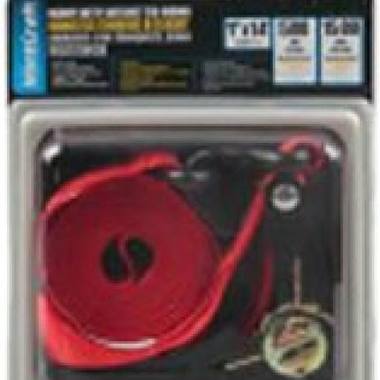 MINTCRAFT FH64057 ProSource Ratchet Tie Down, 500 Lb, 14 Ft L X 1 in W, Polyester