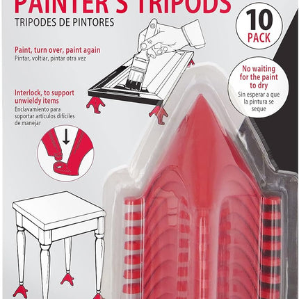 ALLWAY PT10 Painter's Tripod Stands, 10 Pack